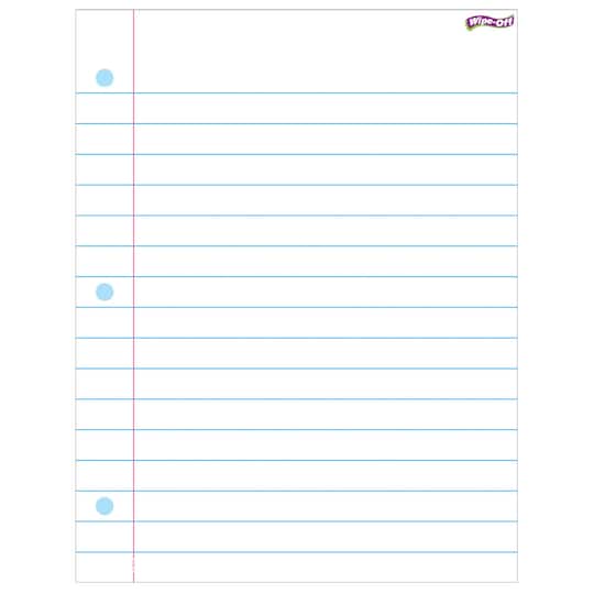 4 Packs: 6 ct. (24 total) Wipe-Off® 17" x 22" Notebook Paper Dry Erase Charts